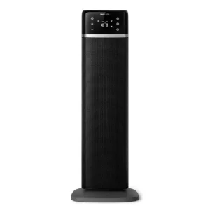Тепловентилятор Philips 5000 Series, 20м2, 2000Вт, електр. упр-ння, 58 х 19.6 х 21.2см, керамічний, дисплей,Wi-Fi, чорний, CX5120/11 UA